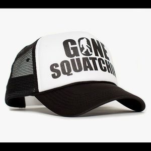Posse Comitatus Gone Squatchin' Unisex-Adult Trucker Hat -One-Size